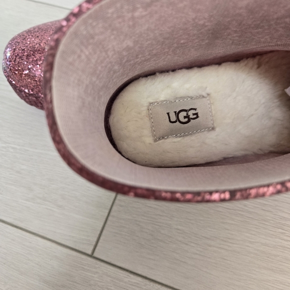 UGG Drizlita Glitter Kids Boots Sz 4 - Picture 6 of 8